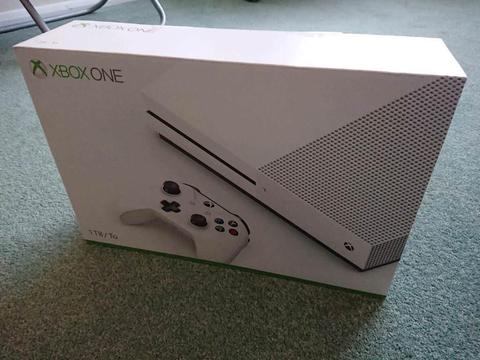 Microsoft Xbox One S 1TB BRAND New Sealed WHITE