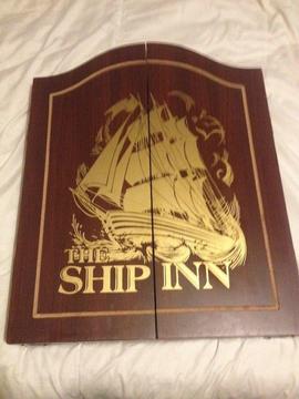 The Ship Inn Iconic dart Cabinet