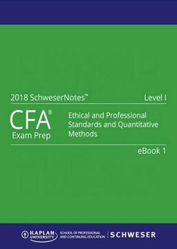 2018 CFA Schweser Notes level 1/2/3
