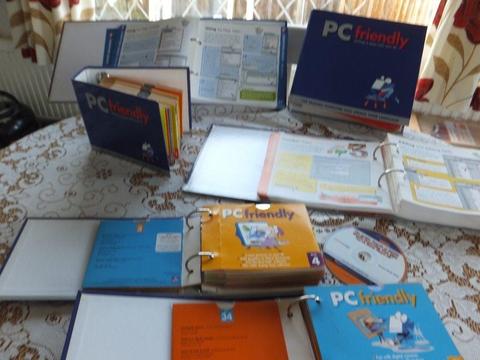 Full set PC Files / Discs / Books , Learn Computing skills, Internet, Excel, Word etc £5 to clear
