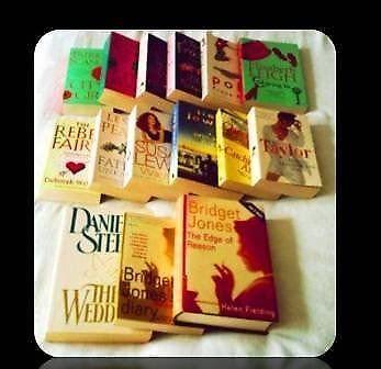 WOMEN'S FICTION BOOK BUNDLE - PAPERBACK/HARDCOVER - (15) - FOR SALE