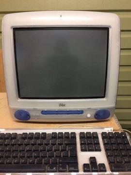 iMAC COMPUTER AND KEYBOARD