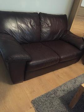 Free brown sofa(collect today)