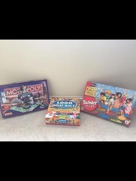Various board games