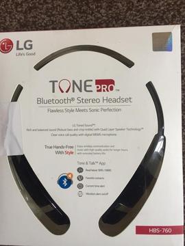 LG Wireless Bluetooth earphones