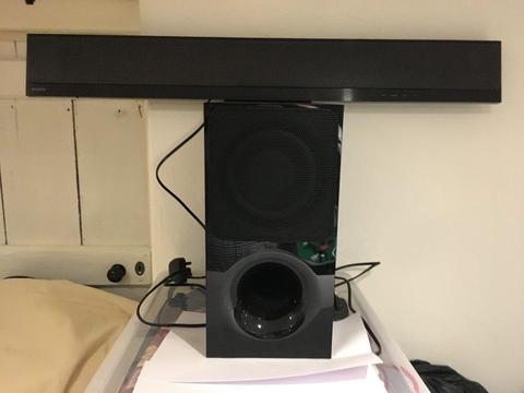 Sony Bar Speaker with Sub-woofer (HT-CT390)