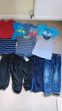 Bundle of boys 2-3 clothes