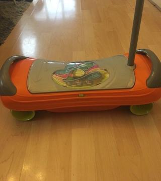 Pre-owned Sturdy 4 Wheeled Toddler Scooter with Sound