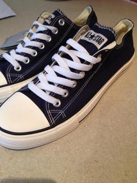 Mens converse navy new size 9