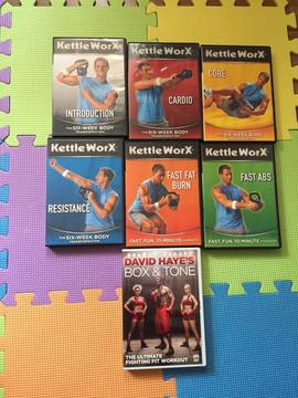 Kettleworx & David Haye workout dvds