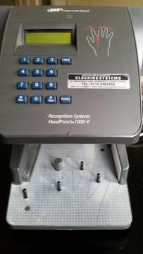 Used Rsi Handpunch 1000e Ethernet Biometric Time Clock