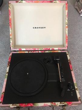 Crosley Cruiser record player barely used