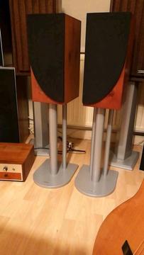 Castle Acoustic TAY speakers + Atacama stands vintage classic rare