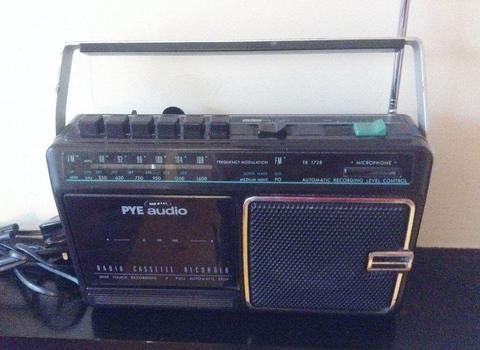 Nice Vintage Pye Radio Cassette Recorder