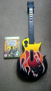 Xbox 360 guitar hero 3 with Les Paul guitar iii