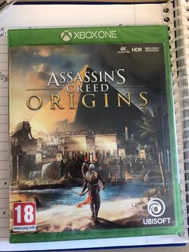 Assassins creed origins Xbox one new and sealed