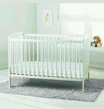 Cot with new mattress