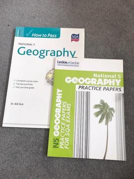 Leckie SQA National 5 Geography textbooks