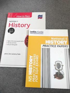 Leckie SQA National 5 How to Pass History textbooks