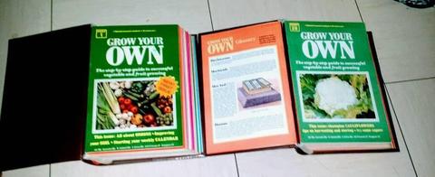 VINTAGE GROW YOUR OWN MAGAZINE COLLECTION IN TWO FOLDERS