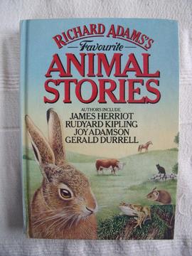 Vintage 1981 Richard Adams's Favourite Animal Stories-James Herriot, Rudyard Kipling & Gerald Durrel
