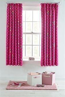 brand new pink next lined curtains antrim