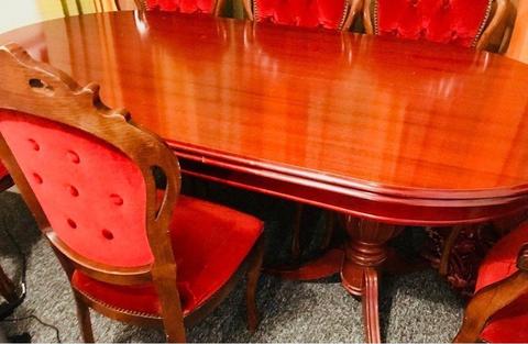 Family dinning table and chair, very good price