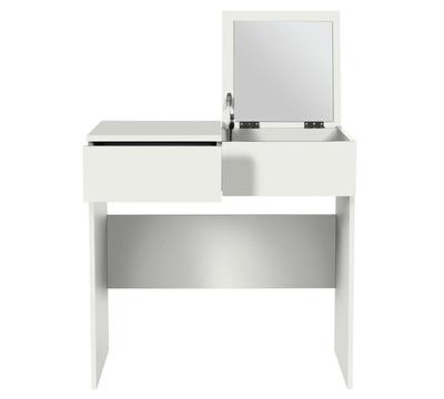 HOME Malibu 1 Drawer Dressing Table with Mirror - White