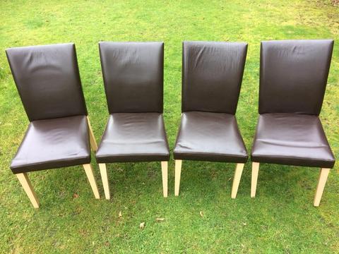 4 x dining chairs free