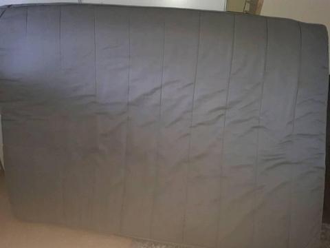 Grey Ikea King size mattress