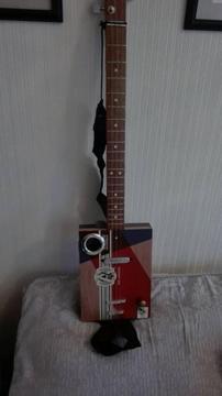 Cigar box electric guitar