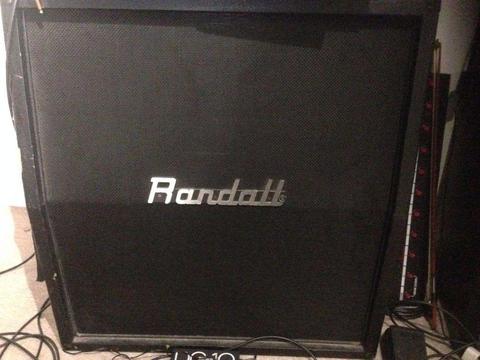 Randall 4x12 Guitar Cab Unloaded