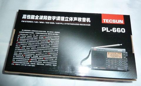 Tecsun PL-660 digital portable receiver, New, boxed