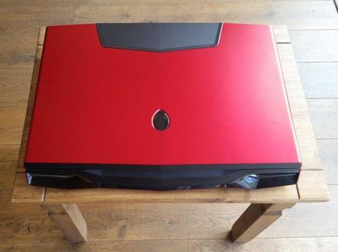 Alienware M18xR2 Nebula Red with Dell Warranty
