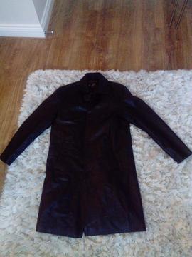 Real napper 3/4 leather jacket