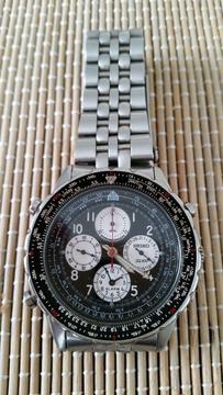 Seiko Flightmaster Chronograph Watch