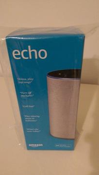 All-new Amazon Echo (2nd generation), Sandstone Fabric - Brand new - £70