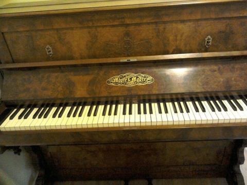 Moore and Moore London upright Piano