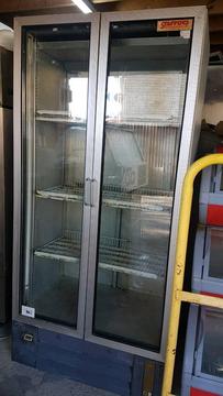 Carravell commercial double doors chiller fully working