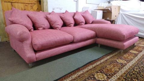 Beautiful Large Loaf Sofa Crumpet Chaise XL /Corner s New Condition ,Cost £2750