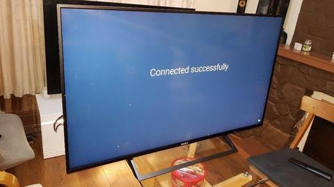 SONY BRAVIA 49-inch SUPER SMART ULTRA SLIM 4K UHD HDR LED TV-KD49XE7002,Freeview HD,GREAT Condition