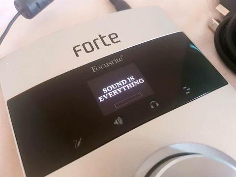 Focusrite Forte interface