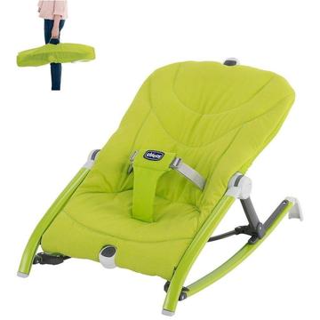Chicco Pocket Relax Newborn Childrens Baby Bouncer (Green) - Travel Baby Bouncer
