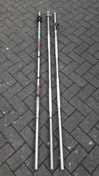 6FT SOLID CHROME WEIGHTS BARBELL WITH SPINLOCKS