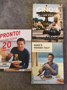 Gino D’Accampo cook books