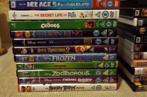 CHILDRENS DVDS X 11 . if reading this they will still be for sale