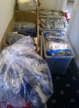 Job lot of various safety / gardening gloves 1000 pairs