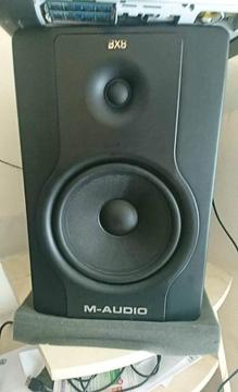 M audio bx8 studio monitors (pair)