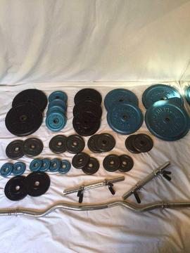 Cast iron weights wanted,dumbells