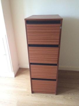 Filing Cabinet - Walnut - 4 Draw - (I have3 of these)